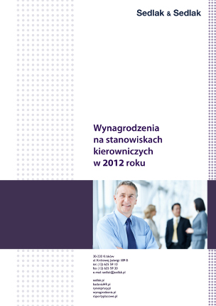 Wynagrodzenia na stanowiskach kierowniczych w 2012 roku