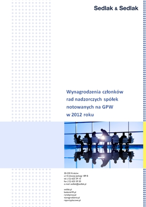 Wynagrodzenia członków rad nadzorczych spółek notowanych na GPW  w 2012 roku