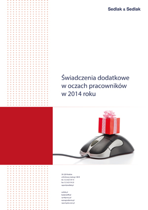 Świadczenia dodatkowe w oczach pracowników w 2014 roku