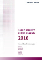 Raport płacowy Sedlak & Sedlak 2016 
– stanowiska administracyjne