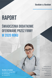 Świadczenia dodatkowe oferowane przez firmy w 2020 roku