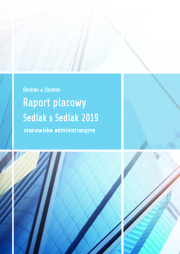 Raport płacowy Sedlak & Sedlak 2019
- stanowiska administracyjne