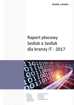 Raport płacowy Sedlak & Sedlak 
dla branży IT - 2017