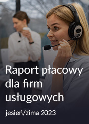 Raport płacowy dla firm usługowych - jesień/zima 2023