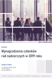 Wynagrodzenia członków rad nadzorczych w 2019 roku