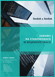 Zarobki na stanowiskach w województwach